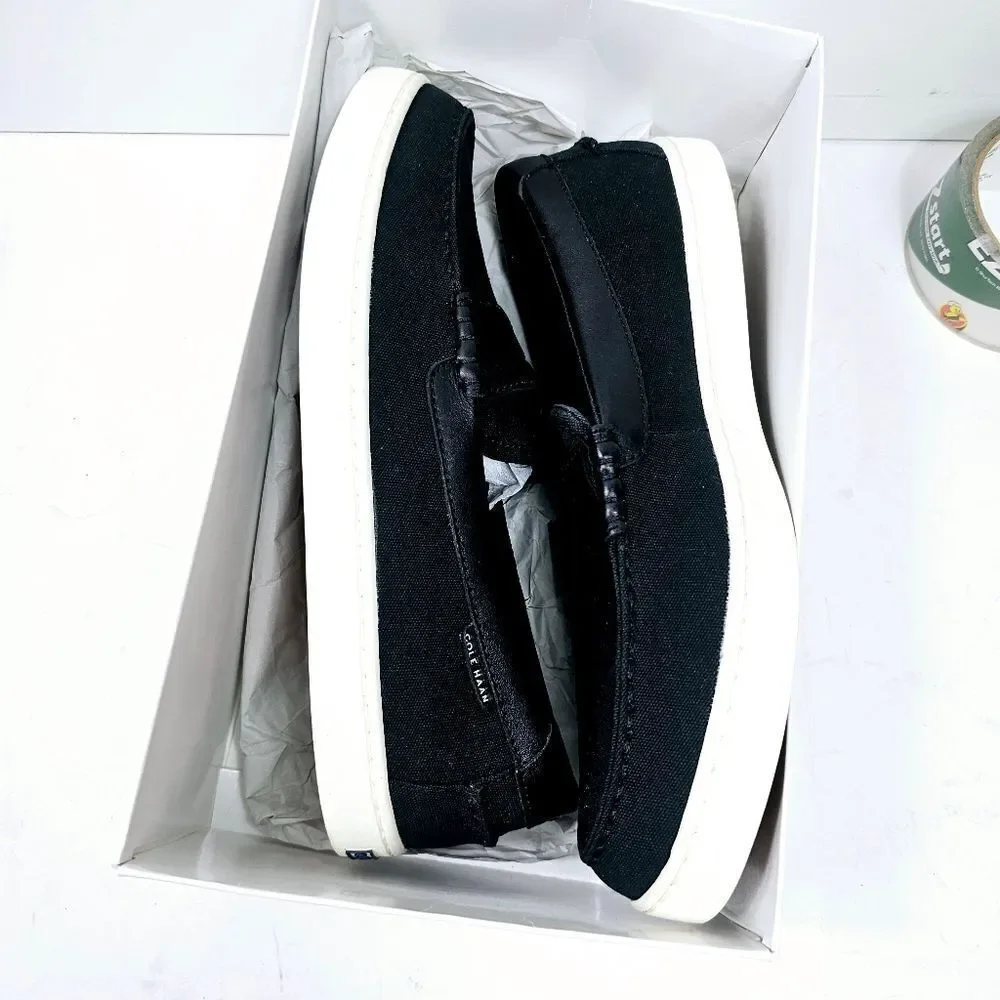 Cole Haan Mens Nantucket Fabric Penny Loafer Old Money New England NWT Size 9.5